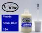 Preview: Mazda, Kauai Blue, 13A: 20ml Lackstift, von ATW Autoteile West.